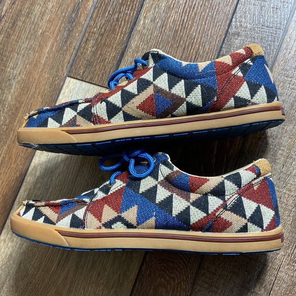 Twisted X Hooey Loper Moc Toe Geometric Sneakers Size Men’s 8 - Picture 6 of 12